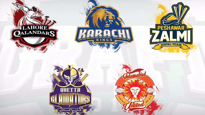 Pakistan Super League PSL team logos