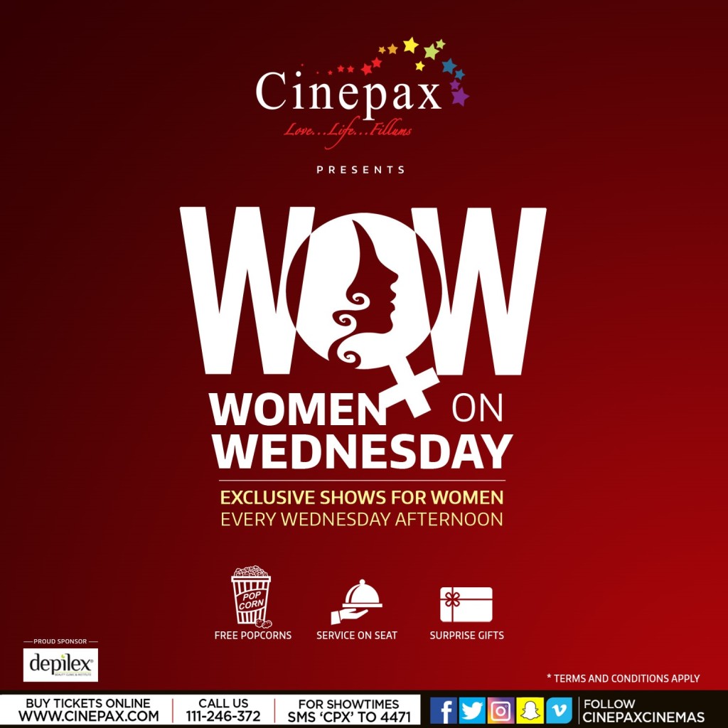 Cinepax Cinema launches Cinepax Women on Wednesday movie offer in collaboration with Depilex Group