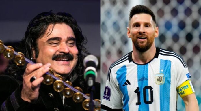 FIFA taps into Pakistani music, uses Arif Lohar’s ‘Aa’ to wish Messi on birthday